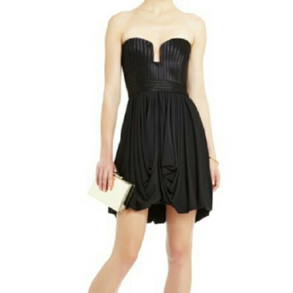 BCBG MaxAzria “Alene” Strapless Dress